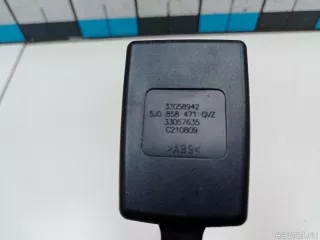 5J0858471QVZ VAG Ответная часть ремня безопасности Skoda Fabia 2 restailing Арт E48501011, вид 4