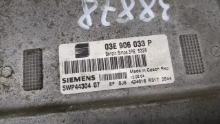 03E906033P,5WP44304 Блок управления двигателем Seat Ibiza 3 Арт 20089142, вид 2