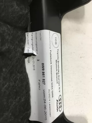 8W9861828 Обшивка стойки (накладка) Audi A4 B9 Арт AL13378664296, вид 6