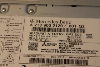A2139002120 Магнитола (аудио система) Mercedes E W213 Арт AL13420019389_2, вид 2