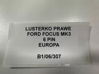 B1,06,307,KAMAX Зеркало правое Ford Focus 1 Арт AL13442414229, вид 7