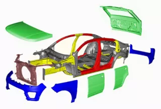 52159-52470 Бампер задний Toyota Yaris 1 Арт AL15231341624, вид 9