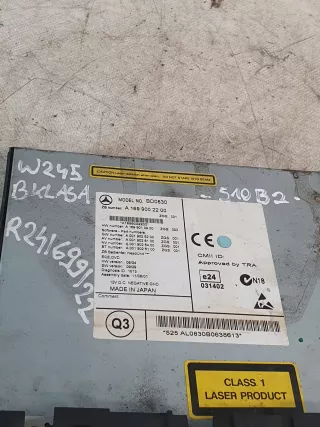 A1699002200 Магнитола (аудио система) Mercedes B W245 Арт AL15249892290_2, вид 6