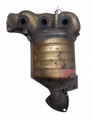 55564503 Коллектор выпускной Opel Corsa D Арт AL15255916092, вид 3