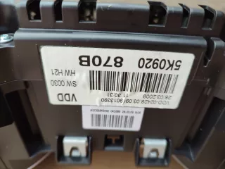 5K0920870B Щиток приборов (приборная панель) Volkswagen Golf 4 Арт AL15256369131, вид 7