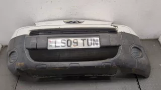 7401PT Бампер передний белый Peugeot Partner 2 Арт 20095787, вид 1