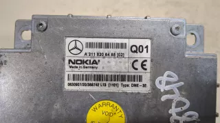 A2118206485 Блок управления телефоном Mercedes S W220 Арт 20093745, вид 3