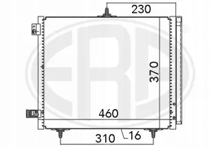 667009 Радиатор кондиционера  Citroen C4 Cactus Арт AL13550708409_3, вид 2