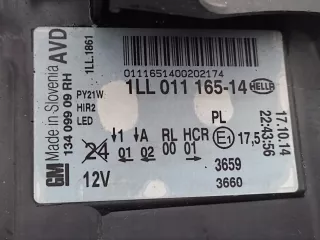 39031209 Фара передняя (комплект) Opel Insignia 1 Арт AL13590702005, вид 4