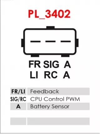 A6018PR Генератор Ford Focus 3 Арт AL13591516746_2, вид 6