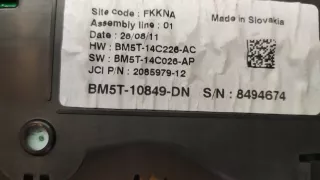 BM5T-10849-DN Щиток приборов (приборная панель) Ford Focus 3 Арт AL13614269767, вид 5
