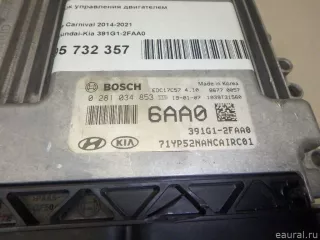 391G12FAA0 Hyundai-Kia Блок управления двигателем Kia Carnival 3 Арт E95732357, вид 3