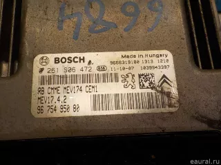 1607127380 Citroen-Peugeot Блок управления двигателем Citroen C3 2 restailing Арт E41182540, вид 3