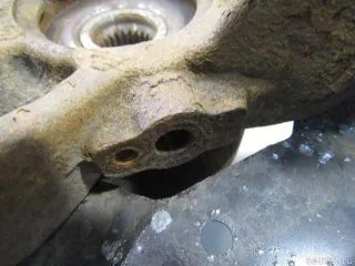 400143444R Renault Кулак поворотный передний правый Renault Logan 2 Арт E81039456, вид 9