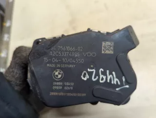 7561066,A2C53374895 Дроссельная заслонка BMW 1 E81/E82/E87/E88 Арт 20106975, вид 3