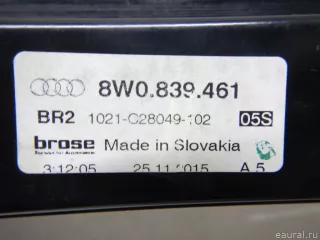 8W0839461 VAG Стеклоподъемник электр. задний левый Audi A4 B9 Арт E70433833, вид 6