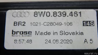 8W0839461 VAG Стеклоподъемник электр. задний левый Audi A4 B9 Арт E70682337, вид 9