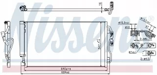940357 Радиатор кондиционера  BMW 3 F30/F31/GT F34 Арт AL13665042837, вид 2
