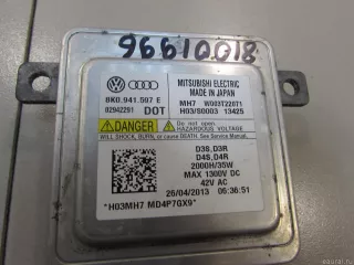 8K0941597E VAG Блок розжига ксенона Volkswagen Touareg 2 Арт E81037218, вид 5