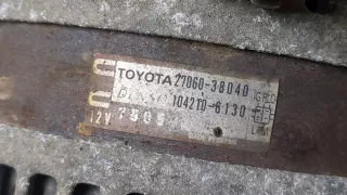 2706038040 Генератор Lexus LS 4 Арт 9486159, вид 3