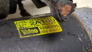 361002A100 Стартер Kia Rio 2 Арт 20124158, вид 4