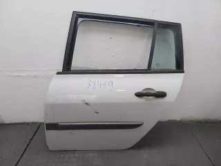 7751475034 Дверь задняя левая белая Renault Megane 2 Арт 9129997, вид 1