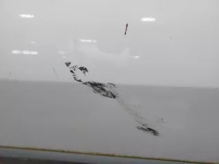 7751475034 Дверь задняя левая белая Renault Megane 2 Арт 9129997, вид 2