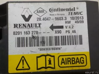 8201163278 VAZ Блок управления AIR BAG Renault Logan 1 Арт E48541398, вид 4