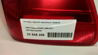63217289432 BMW Фонарь задний наружный правый BMW 3 E90/E91/E92/E93 Арт E23648206, вид 11