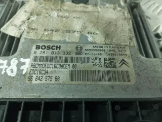 9664257580 Блок управления двигателем Peugeot 407 Арт 146787, вид 2