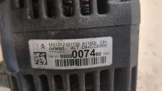 9806007480 Генератор Peugeot 2008 Арт 20136813, вид 4