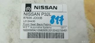 87635JD00B Nissan Подогрев сиденья Nissan Qashqai 2 restailing Арт E103074817, вид 4