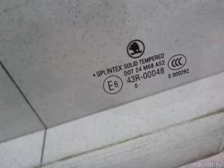 1Z9845205A VAG Стекло двери задней левой Skoda Octavia A8 Арт E100522212, вид 3