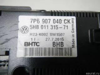 7P6907040CR VAG Блок управления климатической установкой Volkswagen Touareg 2 Арт E70766502, вид 7