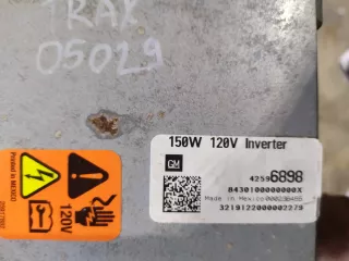 42596898 Преобразователь напряжения  Chevrolet Trax Арт 05029_090124220185, вид 2
