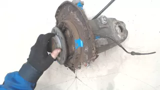 33411093371 Ступица задняя левая BMW 5 E39 Арт 9132951, вид 5