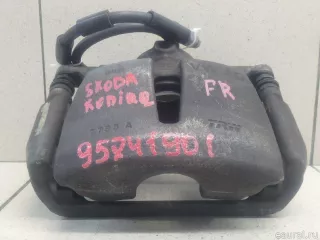 3C0615124 VAG Суппорт тормозной передний правый Volkswagen Passat B7 Арт E95741901, вид 1