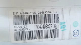 9647409877 Дисплей Citroen C5 1 Арт 7955326, вид 3