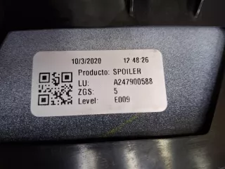 A24779006889999, A2477900688, 2 Спойлер двери багажника Mercedes B W247 Арт ARM354421, вид 11