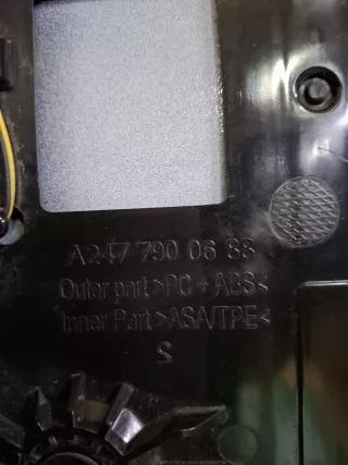 A24779006889999, A2477900688, 2 Спойлер двери багажника Mercedes B W247 Арт ARM354421, вид 8