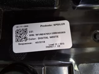 A24779006889999, A2477900688, 2 Спойлер двери багажника Mercedes B W247 Арт ARM354421, вид 9