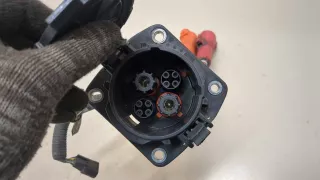 296B13NA1A Розетка зарядки автомобиля Nissan Leaf 1 Арт 20176009, вид 2