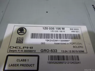 1Z0035156M VAG Магнитола (аудио система) Skoda Yeti Арт E100211334, вид 4