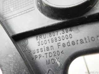 6RU898393 VAG Кронштейн заднего бампера Volkswagen Polo 6 Арт E48571485, вид 17