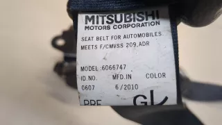 7000B636 Ремень безопасности передний левый Mitsubishi Outlander 2 Арт 20122832, вид 3