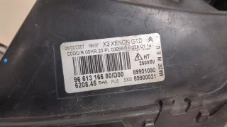 9661316680,89901090,89900021 Фара передняя левая Citroen C5 1 Арт 20203504, вид 5
