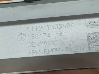 51127345040, 51127303804, 3 накладка юбки бампера BMW X1 E84 Арт AR295986, вид 8