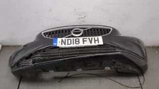 39797584 Бампер передний черный Volvo V40 2 Арт 9091928
