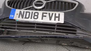 39797584 Бампер передний черный Volvo V40 2 Арт 9091928, вид 3