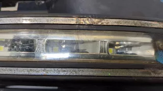  Заглушка (решетка) в бампер передний Audi Q5 1 Арт 20213397, вид 3